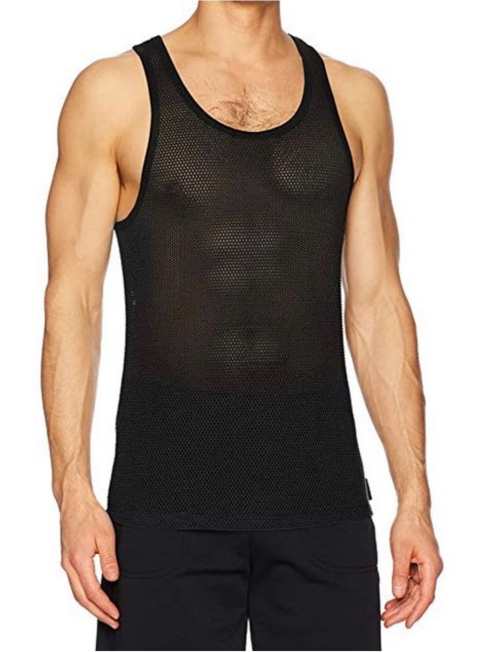Calvin Klein Back Mesh Tank Top Men Size M